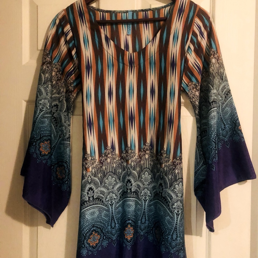 BOHO style pattern top